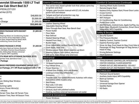 Used 2020 Chevrolet Silverado 1500 LT Trail Boss image 9