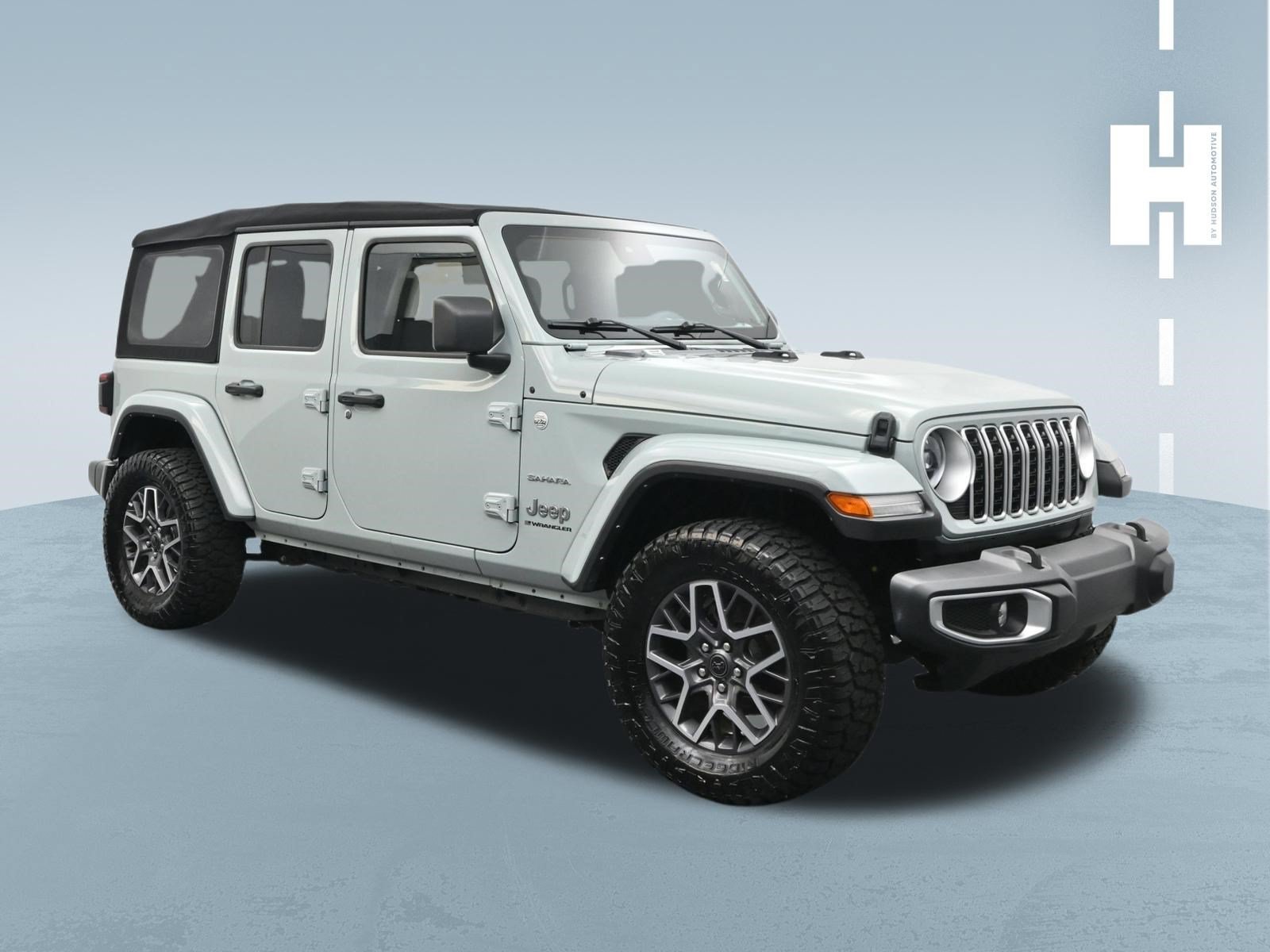 Used 2024 Jeep Wrangler Unlimited Sahara w/ Safety Group AWD/4WD image 1