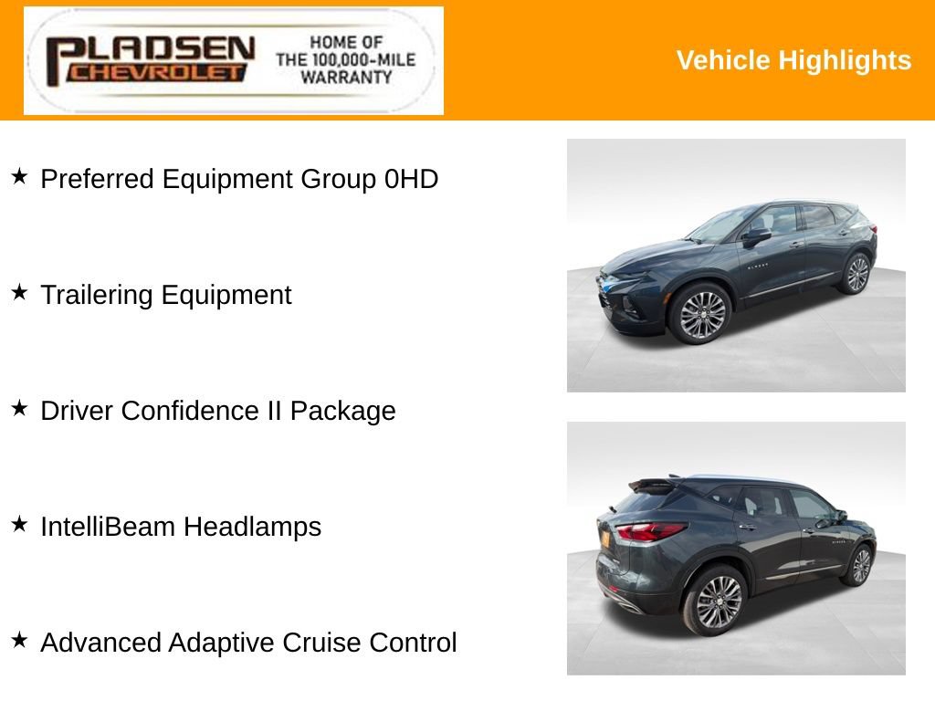 Used 2020 Chevrolet Blazer Premier w/ Driver Confidence II Package AWD/4WD image 6