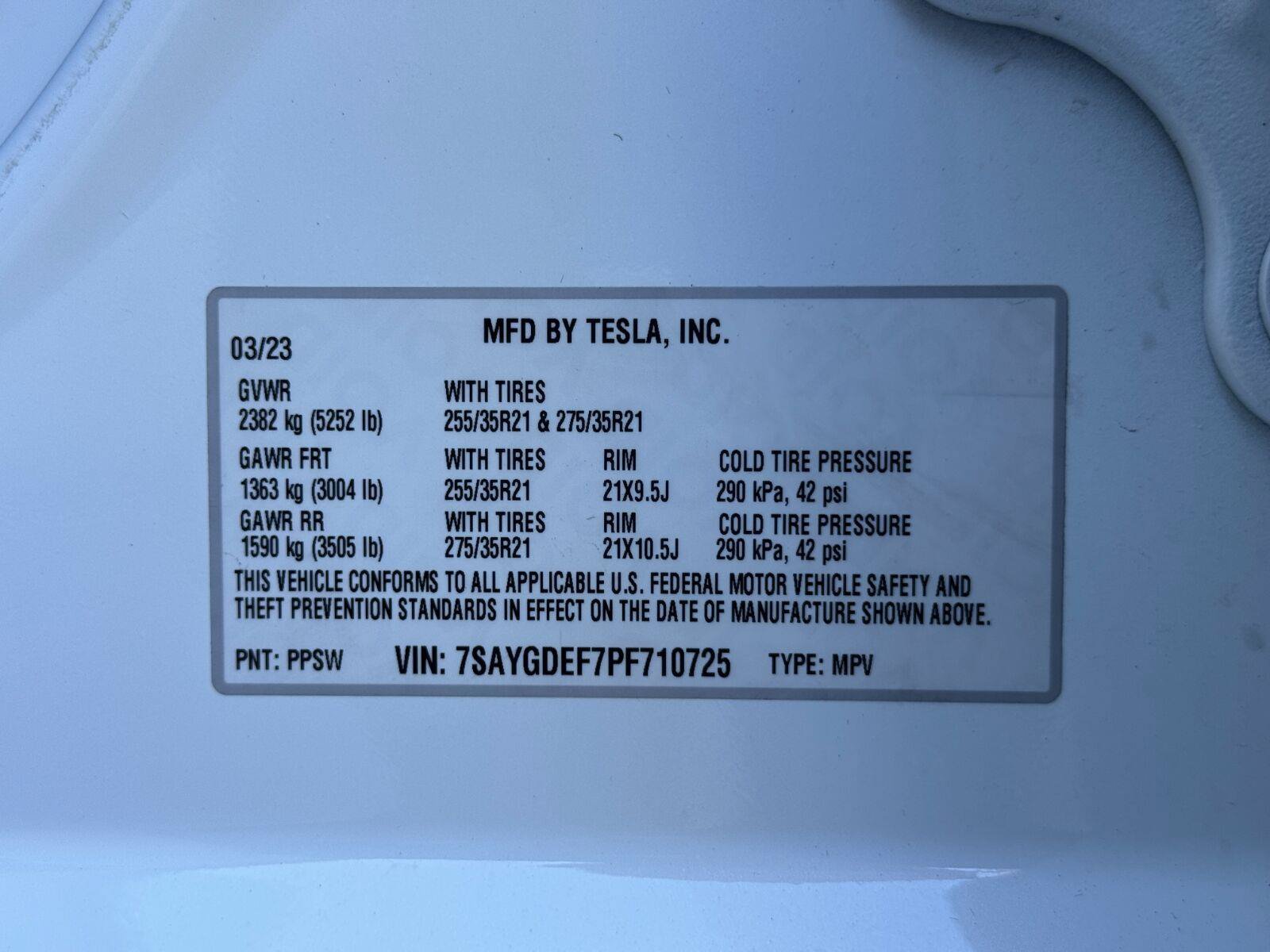 Used 2023 Tesla Model Y Performance AWD/4WD image 47