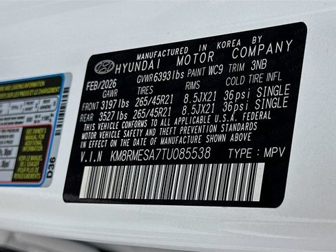 Certified 2026 Hyundai Palisade Calligraphy AWD/4WD image 33