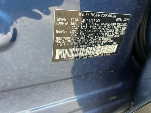 Used 2022 Subaru Ascent Limited w/ Technology Package AWD/4WD image 15