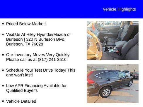 Used 2016 Honda CR-V EX image 9