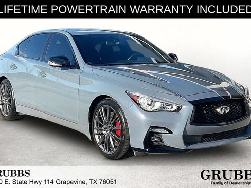 Used 2024 INFINITI Q50 Red Sport 400 RWD image 1