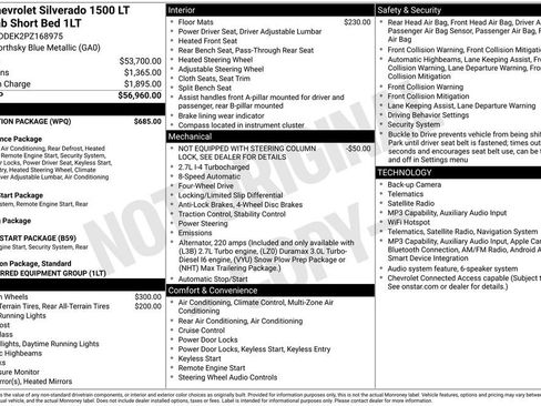 Used 2023 Chevrolet Silverado 1500 LT w/ Protection Package AWD/4WD image 26
