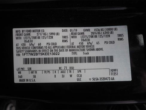 Used 2019 Ford F250 Lariat w/ Lariat Ultimate Package image 27