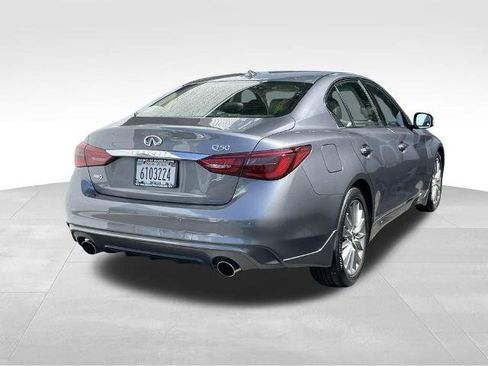 Certified 2023 INFINITI Q50 Luxe w/ All Weather Package AWD/4WD image 4