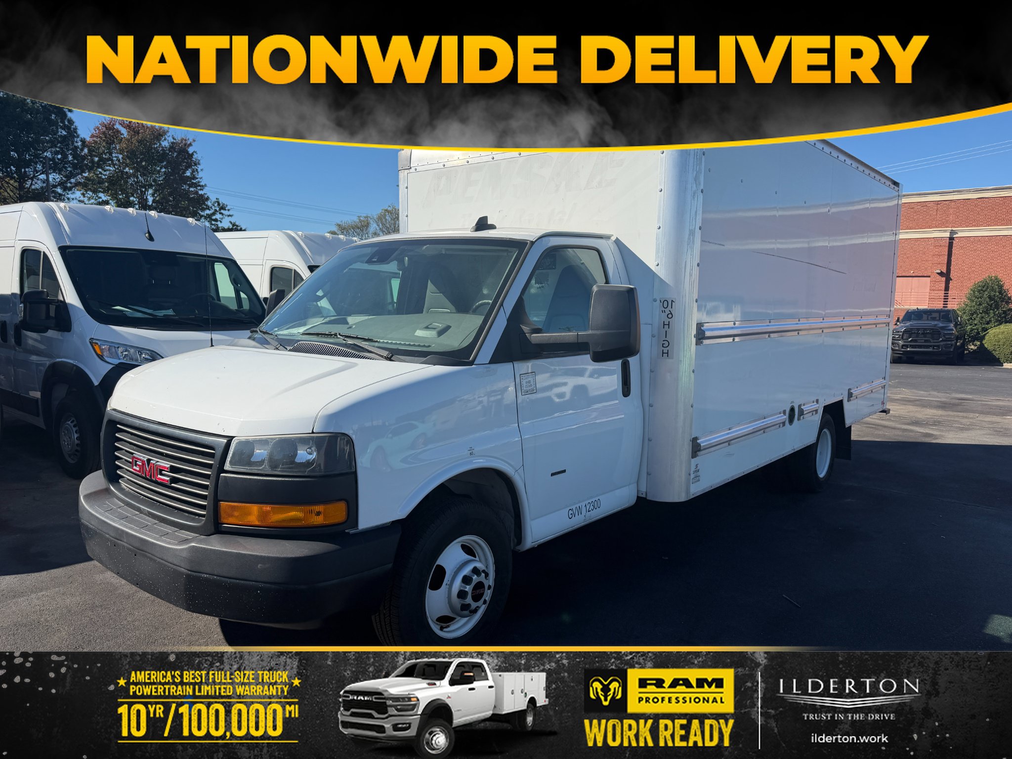 Used 2021 GMC Savana 3500 Extended w/ Power Convenience Package RWD image 1
