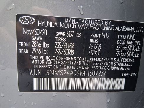 Used 2021 Hyundai Santa Fe SEL image 21