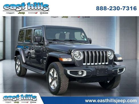 Certified 2020 Jeep Wrangler Unlimited Sahara AWD/4WD image 1