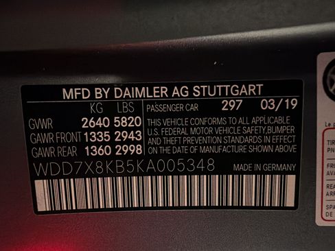 Used 2019 Mercedes-Benz AMG GT 63 S image 24