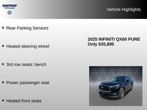 Used 2025 INFINITI QX60 Pure FWD image 16