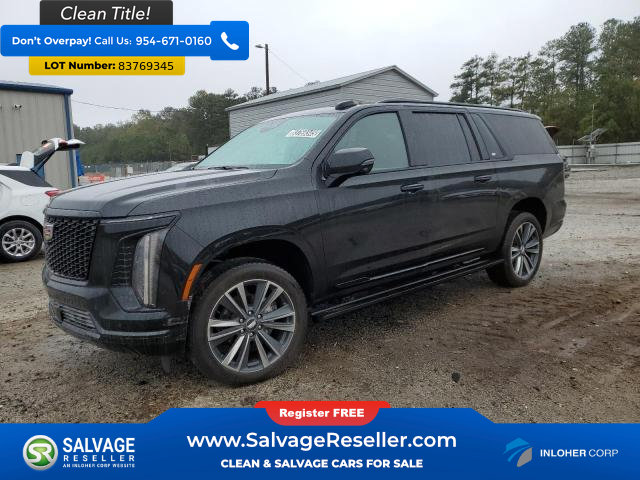 Used 2025 Cadillac Escalade ESV Sport AWD/4WD image 1