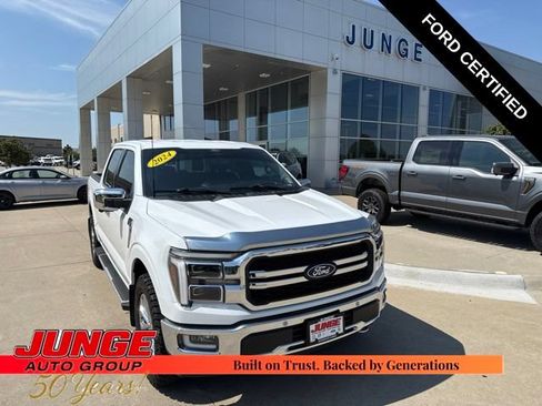 Certified 2024 Ford F150 Lariat w/ Equipment Group 502A High AWD/4WD image 1