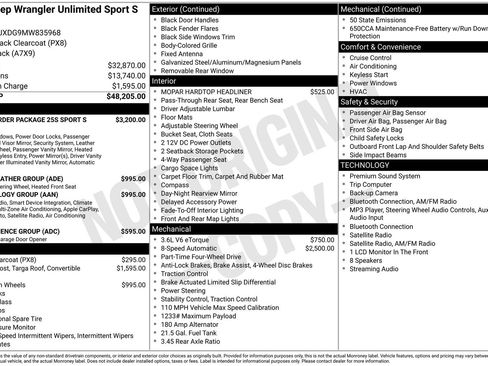 Used 2021 Jeep Wrangler Unlimited Sport AWD/4WD image 16