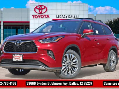 New 2026 Toyota Highlander Platinum