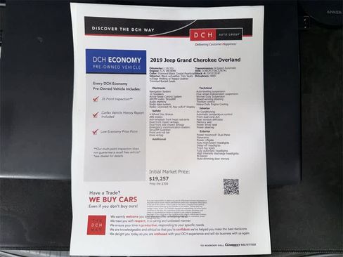 Used 2019 Jeep Grand Cherokee Overland image 13