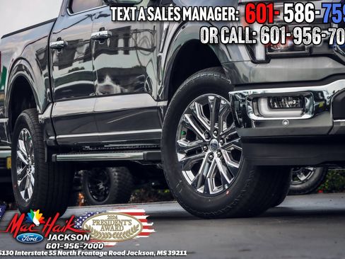 Certified 2024 Ford F150 Lariat w/ Bed Utility Package image 2