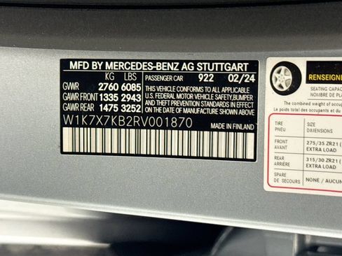 Used 2024 Mercedes-Benz AMG GT 63 S image 35