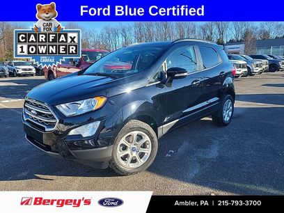 Certified 2022 Ford EcoSport SE w/ SE Convenience Package