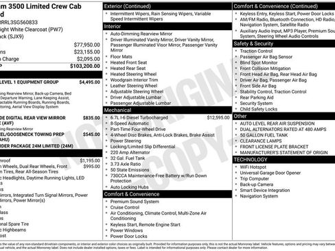 Used 2025 RAM 3500 Limited AWD/4WD image 11