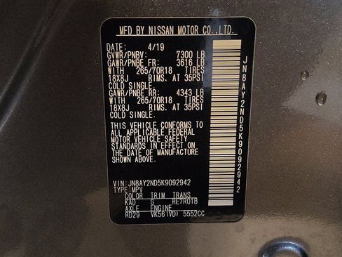 Used 2019 Nissan Armada SV w/ Driver Package image 33