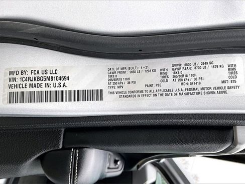 Used 2021 Jeep Grand Cherokee L Limited image 16