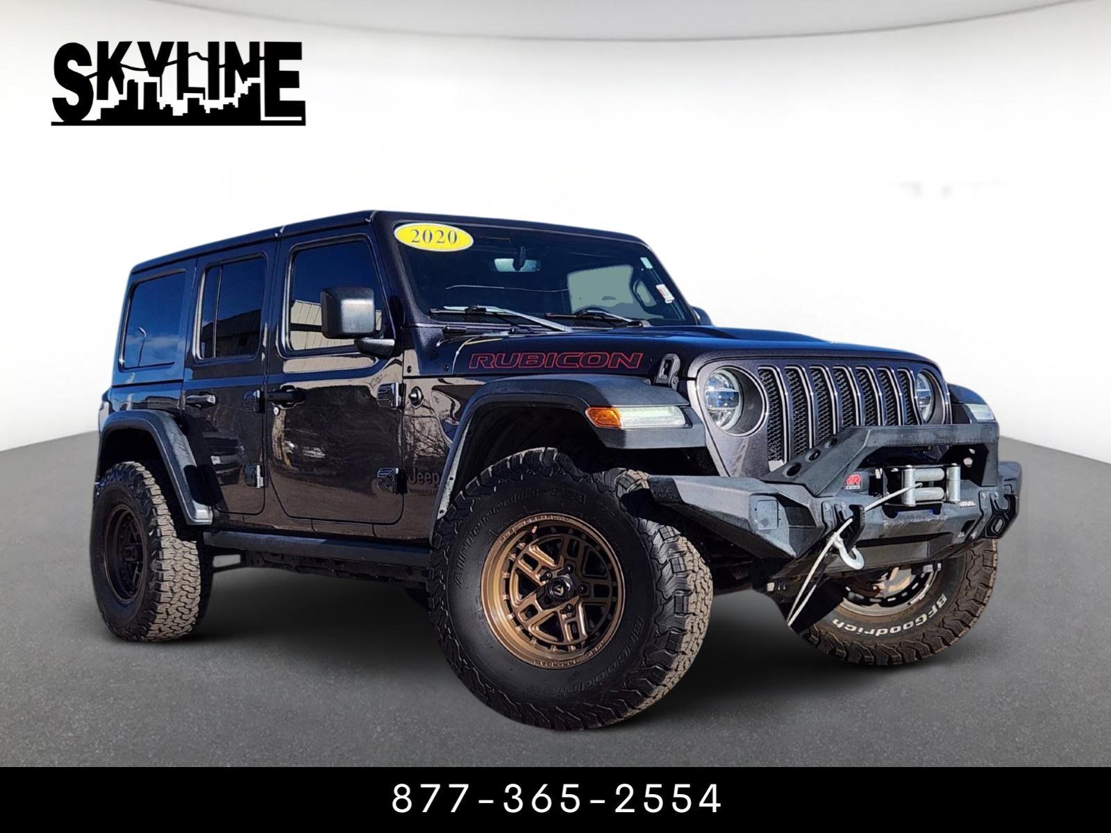 Used 2020 Jeep Wrangler Unlimited Rubicon AWD/4WD image 1