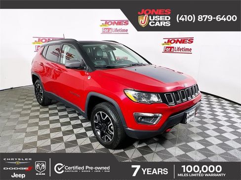 Used 2019 Jeep Compass Trailhawk w/ Cold Weather Group AWD/4WD image 1