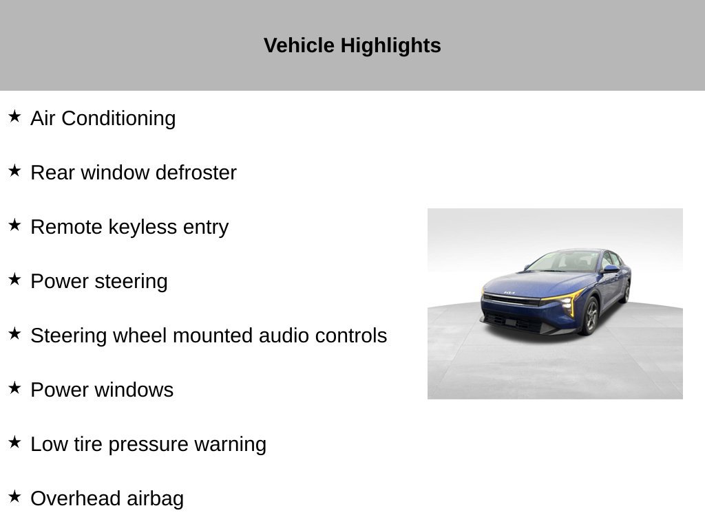 Certified 2025 Kia K4 FWD image 19