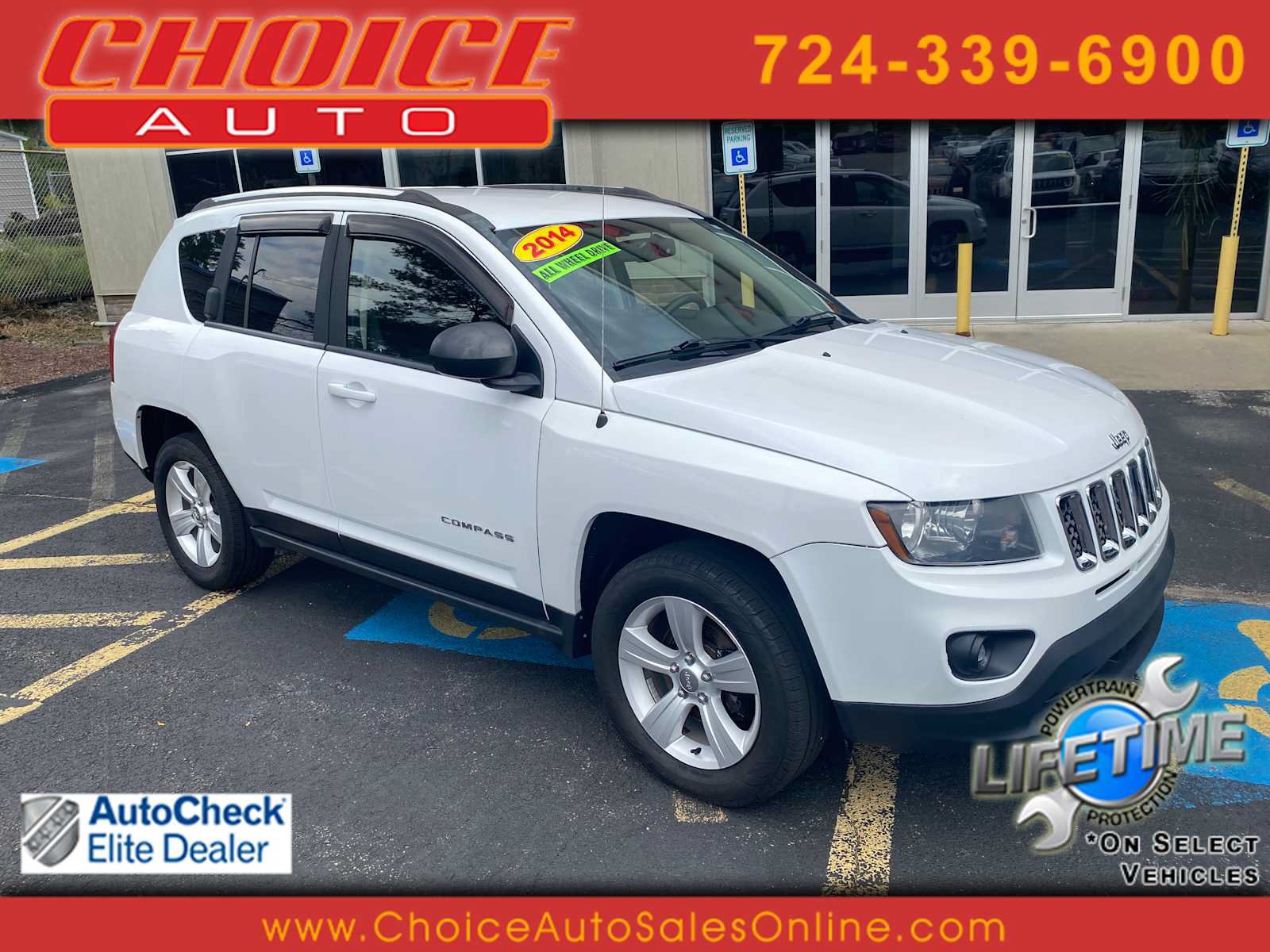 Used 2014 Jeep Compass Sport w/ Power Value Group AWD/4WD image 1