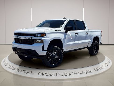 Used 2021 Chevrolet Silverado 1500 Custom w/ LPO, Dark Essentials Package RWD image 1