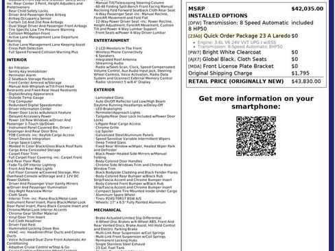 Used 2023 Jeep Grand Cherokee Laredo AWD/4WD image 6
