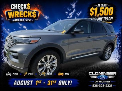 Used 2023 Ford Explorer Limited w/ Equipment Group 301A AWD/4WD image 1