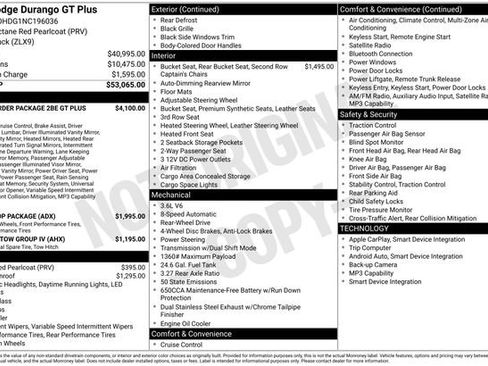 Used 2022 Dodge Durango GT RWD image 3
