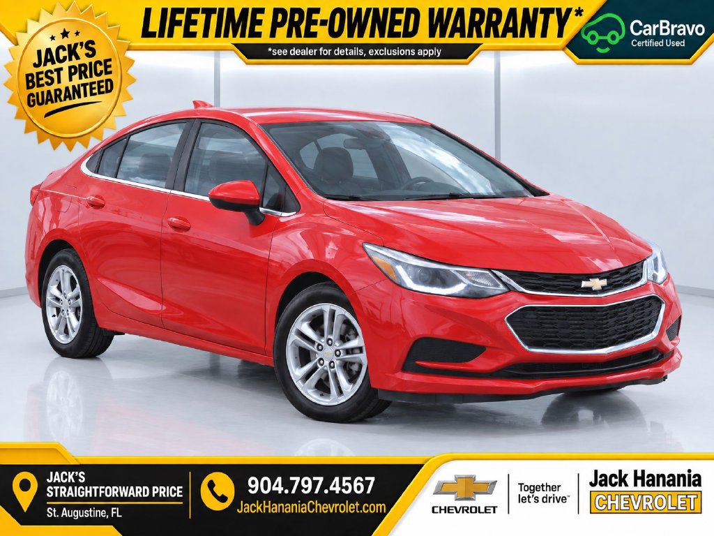 Used 2017 Chevrolet Cruze LT w/ Convenience Package FWD image 1