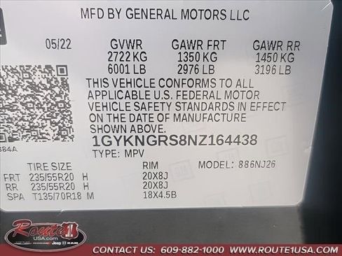 Used 2022 Cadillac XT5 Sportv image 40