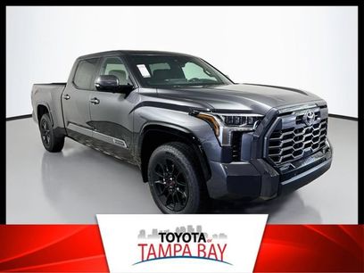 New 2026 Toyota Tundra Platinum