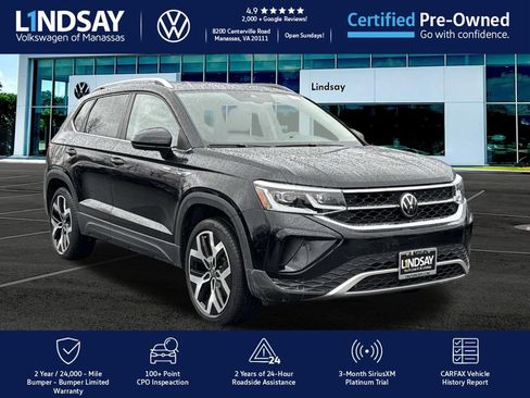 Used 2022 Volkswagen Taos SEL w/ Panoramic Sunroof Package image 1