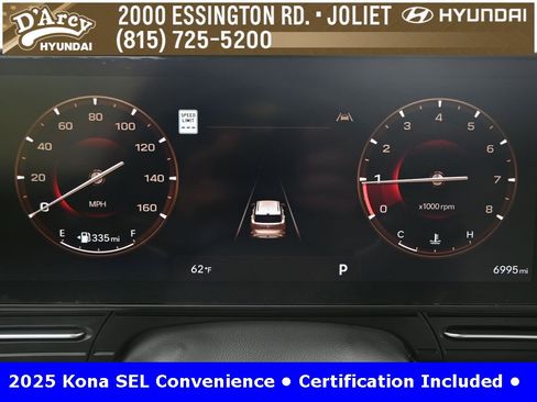 Certified 2025 Hyundai Kona SEL image 9
