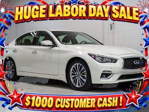 Used 2023 INFINITI Q50 Luxe w/ Cargo Package RWD image 5