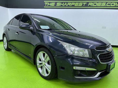 Used 2015 Chevrolet Cruze LTZ w/ Sun, Sound and Sport Package FWD image 2