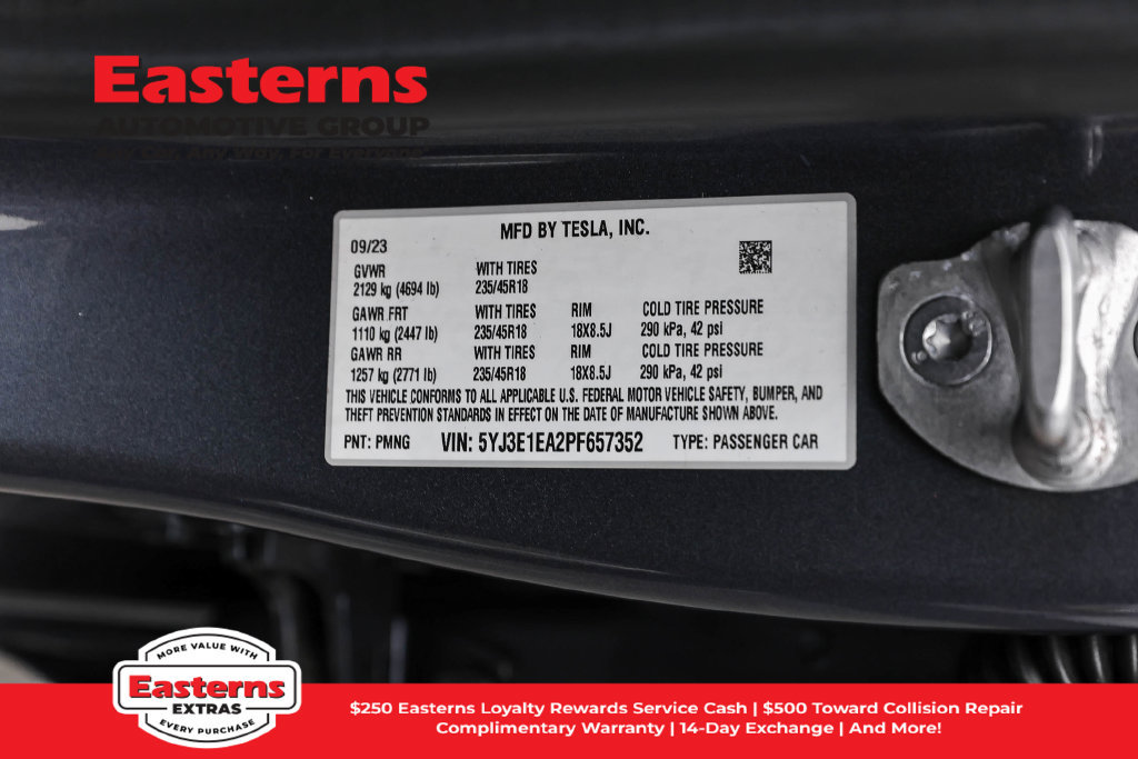 Used 2023 Tesla Model 3 Standard Range RWD image 30