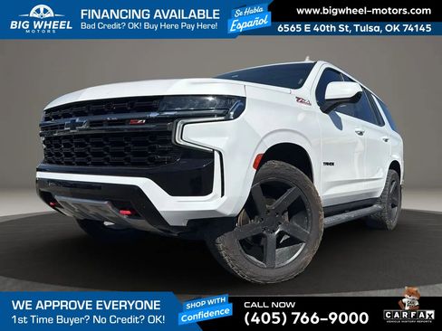 Used 2021 Chevrolet Tahoe Z71 w/ Rear Media and Nav Package AWD/4WD image 1
