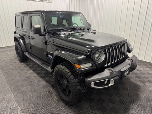 Used 2021 Jeep Wrangler Unlimited Sahara w/ Cold Weather Group image 2
