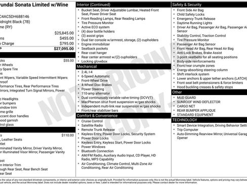 Used 2013 Hyundai Sonata Limited image 5