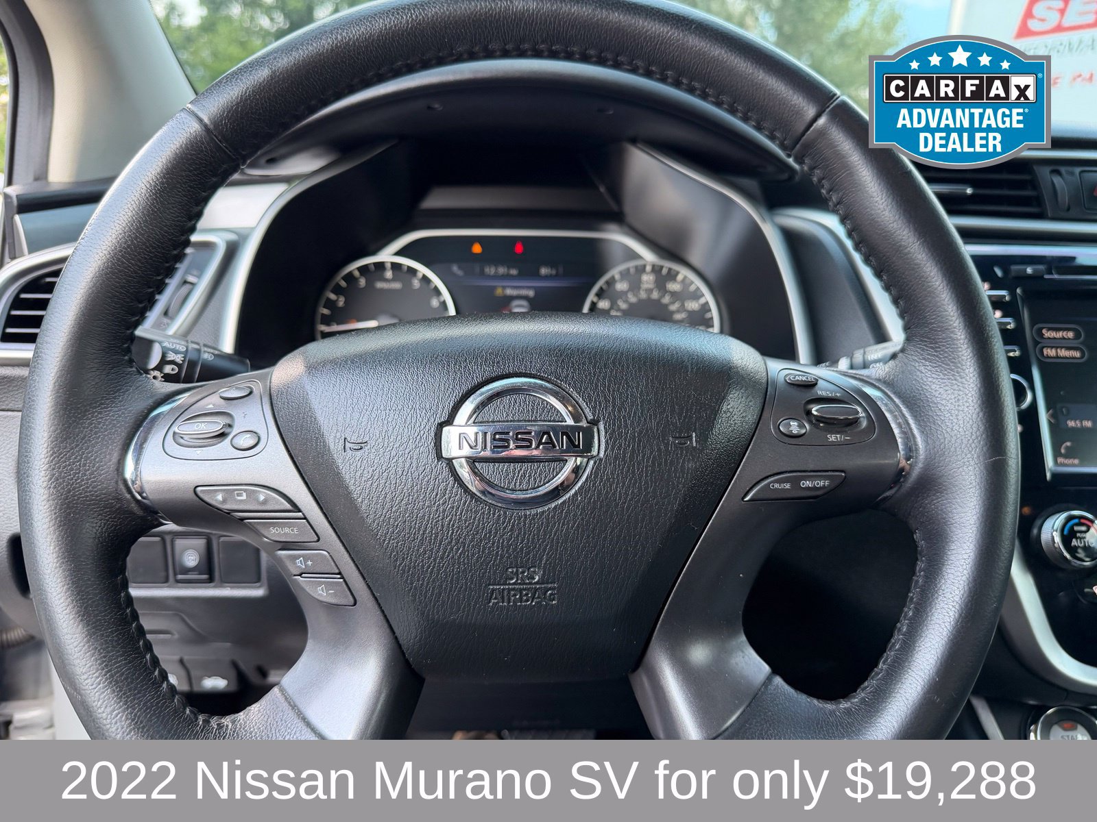 Used 2022 Nissan Murano SV w/ SV Midnight Edition Package AWD/4WD image 12