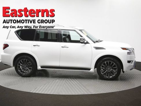 Used 2023 Nissan Armada Platinum w/ Captain's Chairs Package AWD/4WD image 53