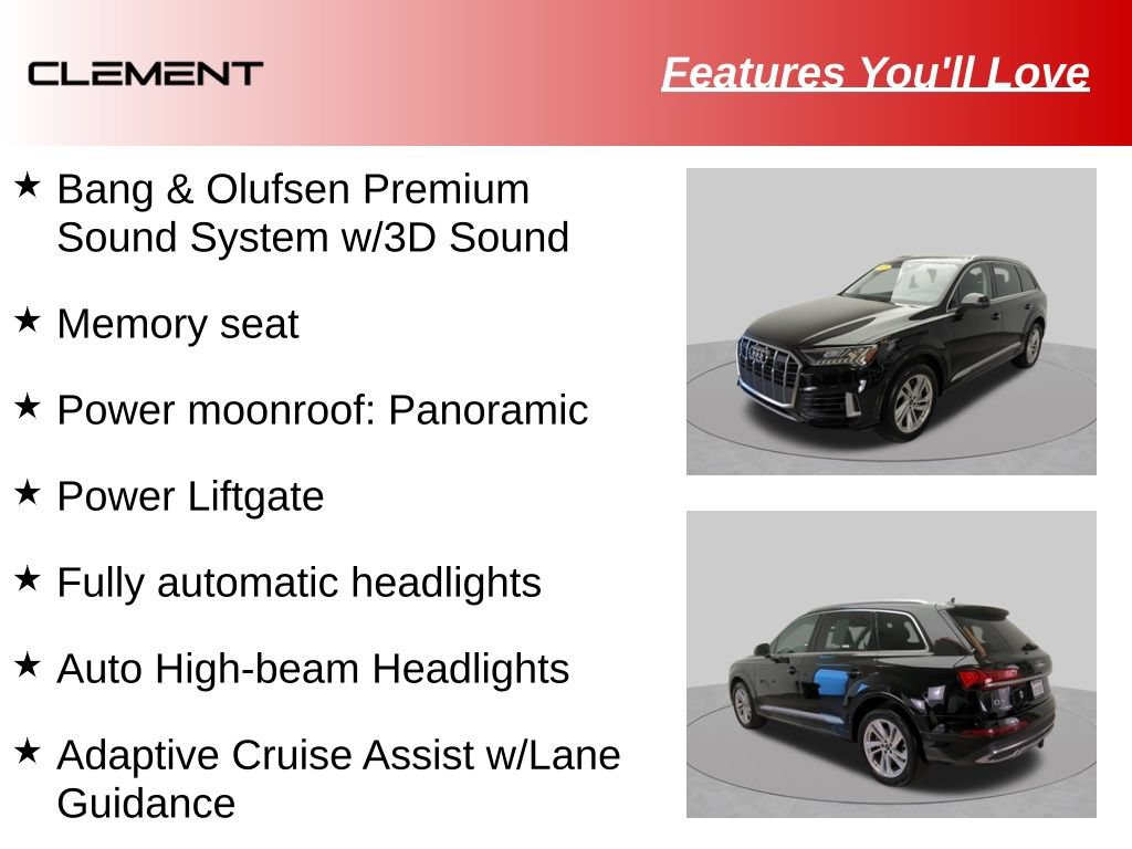 Used 2023 Audi Q7 3.0T Premium Plus w/ Premium Plus Package AWD/4WD image 29