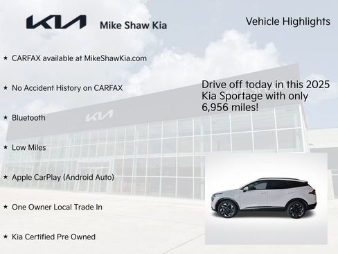 Certified 2025 Kia Sportage SX image 5